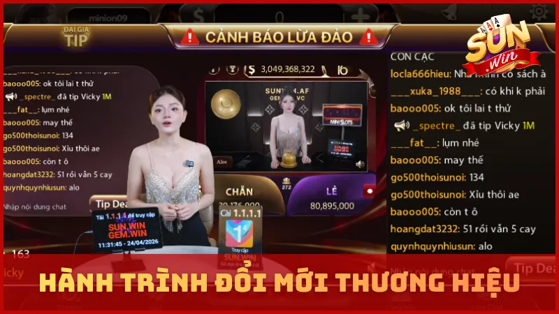 Hành trình đổi mới thương hiệu